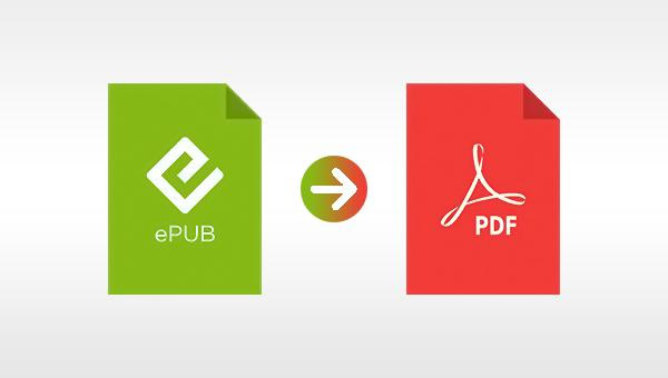 convertire epub in pdf