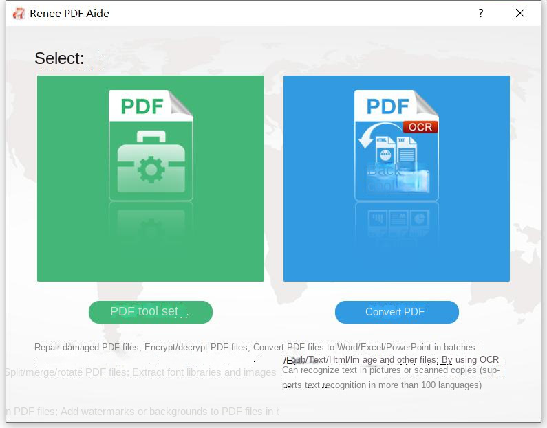 Set di strumenti PDF