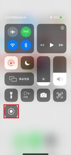 Il cellulare Apple è dotato di un software per la registrazione dello schermo