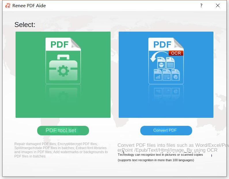 Fare clic per convertire il PDF