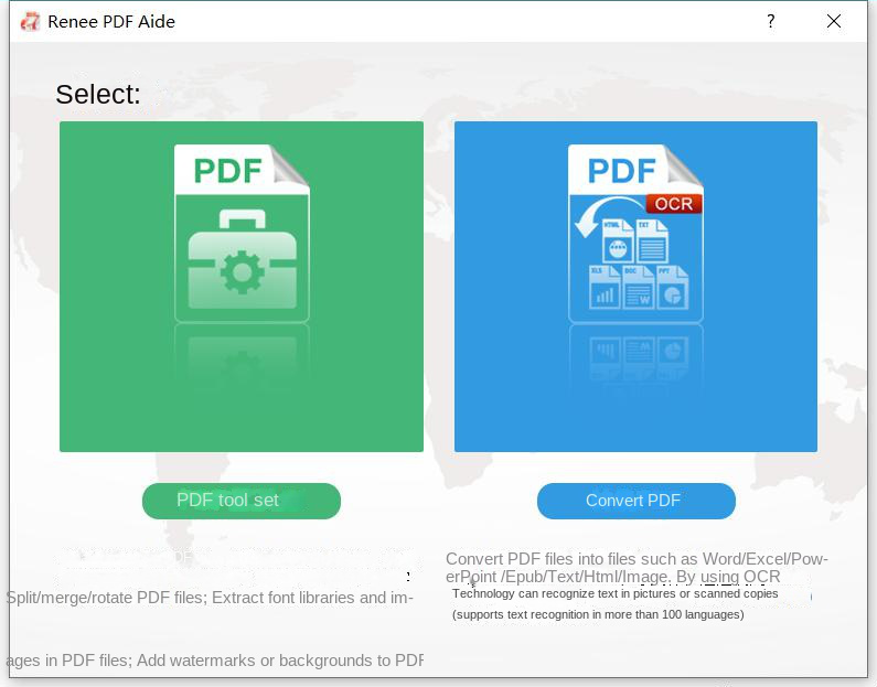 Set di strumenti PDF