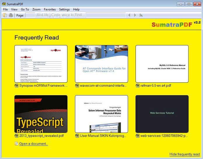 Stampante Sumatra PDF