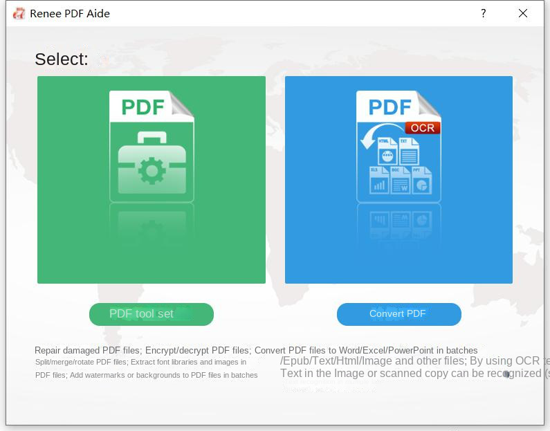 Set di strumenti PDF