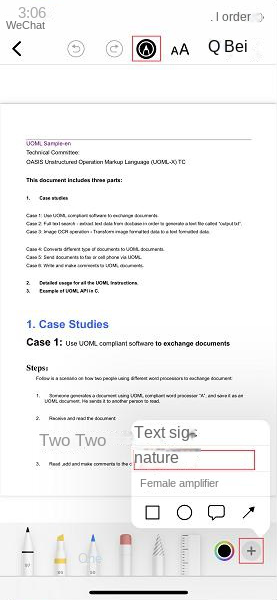 Firma iPhone PDF