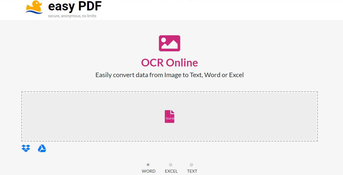 Facile strumento di conversione del formato PDF online