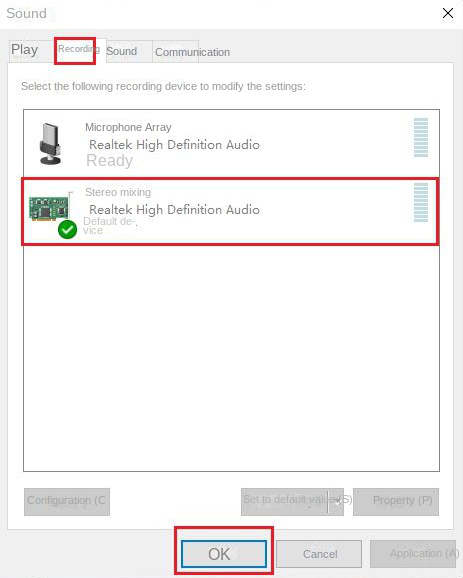 Registratore audio di Windows