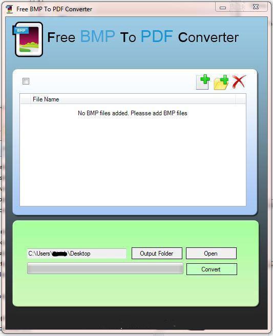Convertitore gratuito da BMP a PDF