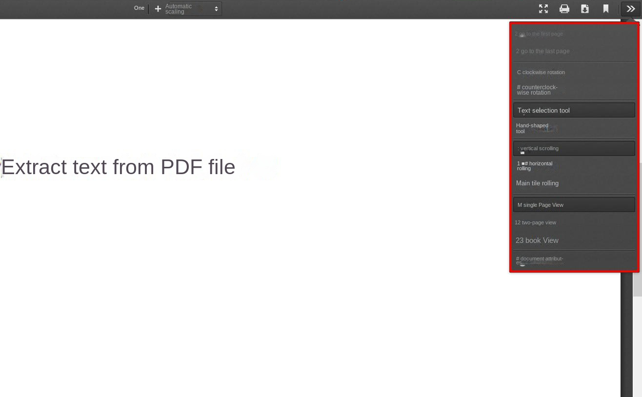 Regolare la visualizzazione per la lettura dei file PDF