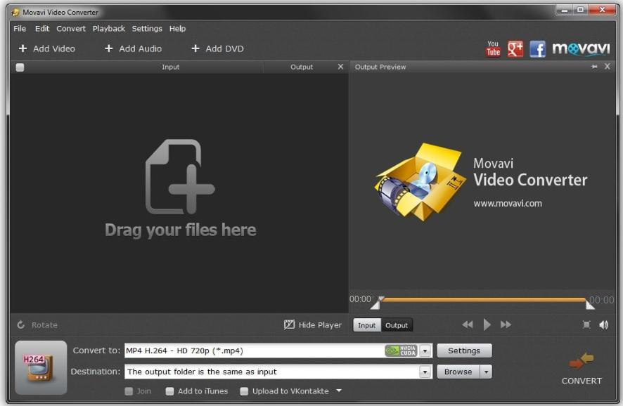 Software Movavi Video Converter
