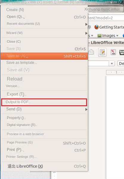 Da LibreOffice a PDF