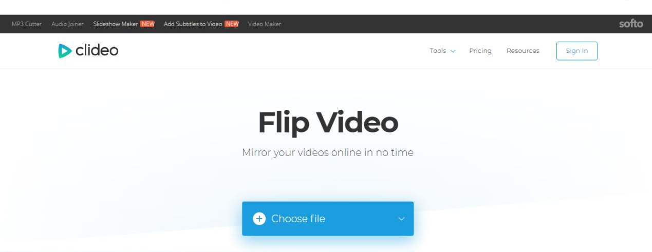 sito web di editing video online clideo