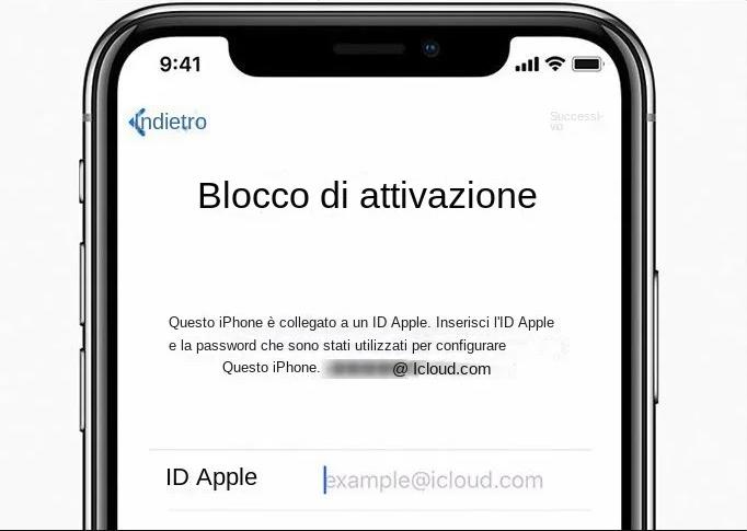 Blocco dell'attivazione