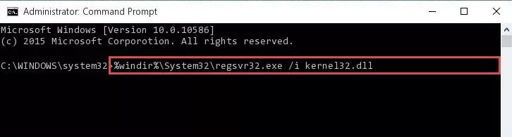 Registra Kernel32 dll