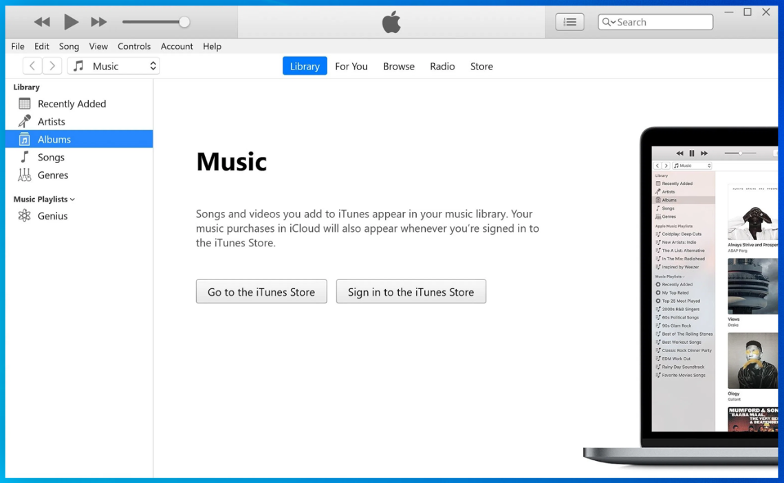 eseguire iTunes