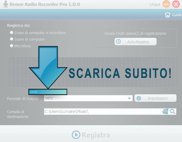 scarica renee audio recorder pro