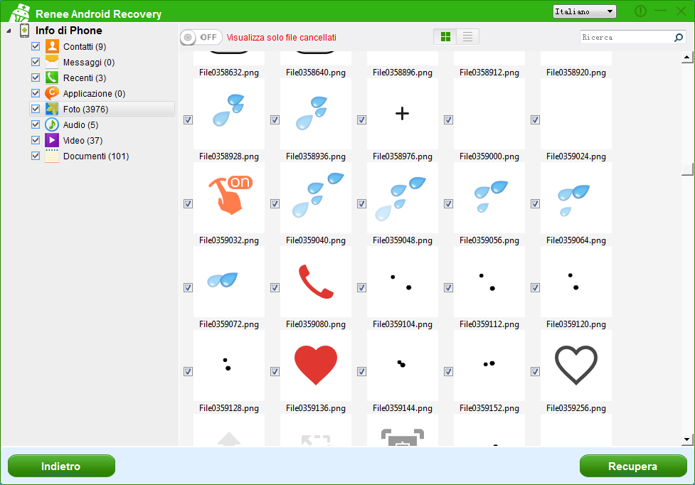 recover android photos with renee android recovery-7