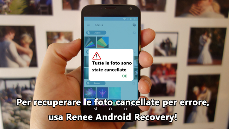 recover the deleted photos of android phone