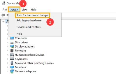 ricerca modifiche hardware