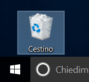 Windows cestino