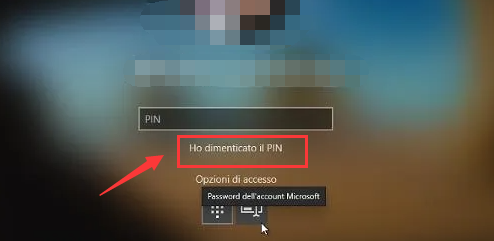 Windows Ho dimenticato il PIN