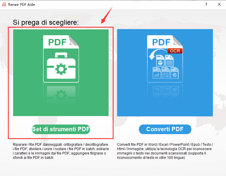 strumenti PDF