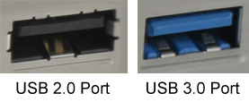 confronto tra USB2.0 e 3.0