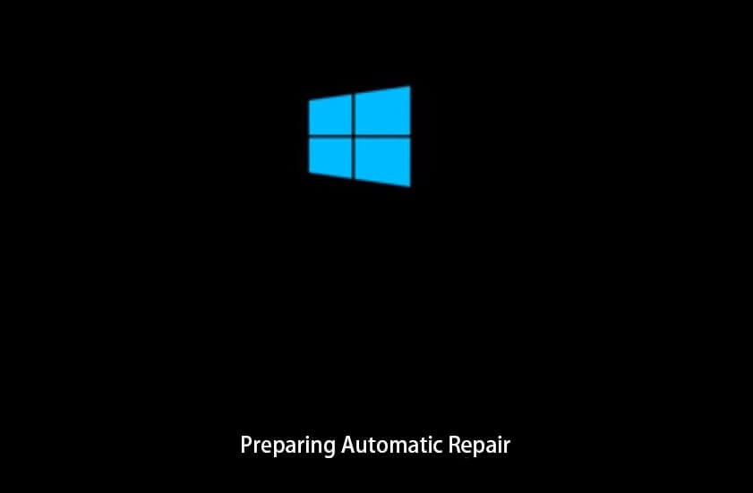 Windows 10 bloccato nella preparazione della riparazione automatica1