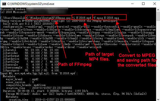 convertire i file mp4