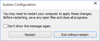 riavviare il sistema nella configurazione di sistema per accedere alla modalità provvisoria su Windows 7