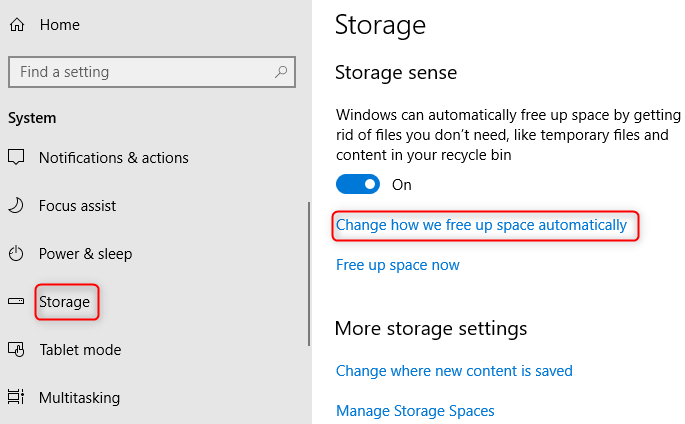 Eseguire la pulizia del disco in Windows 10