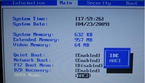 clonare windows 7 su ssd abilitare AHCI nel BIOS