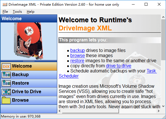 Immagine dell'unità XML