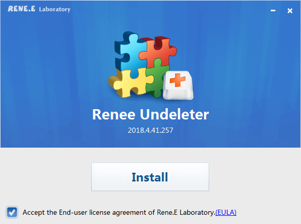 installare e lanciare renee undeleter per il recupero dei dati