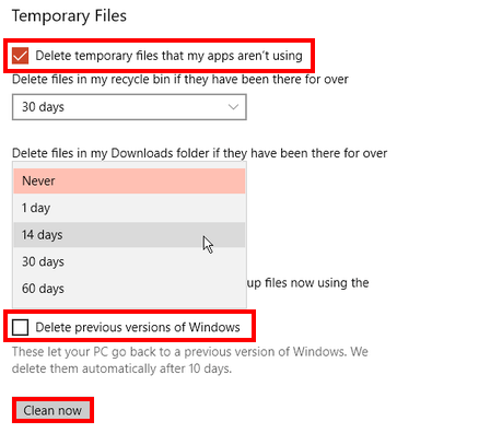 Eliminare i file indesiderati in Windows 10