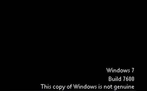 questa copia di Windows non è autentica