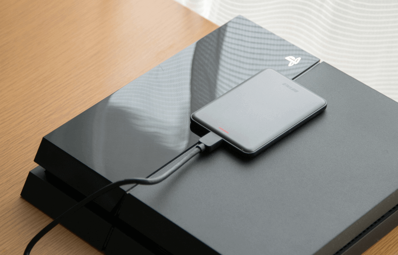 connessione ssd esterna per ps4