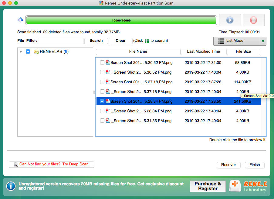 fare clic per eseguire il recupero di dati da scheda sd o usb su mac