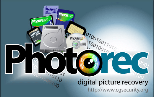 utilizzare photorec per recuperare le foto cancellate dalla scheda sd