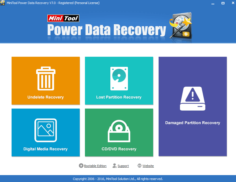 Utilizzare il recupero dati di potenza per recuperare i dati dalla scheda micro sd