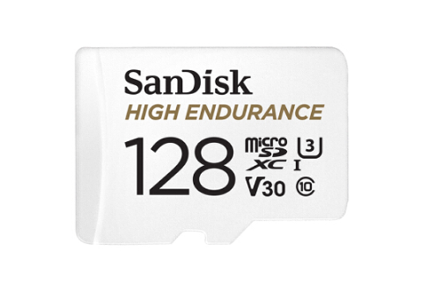 la migliore scheda sd per una telecamera di sicurezza è sandisk 128gb