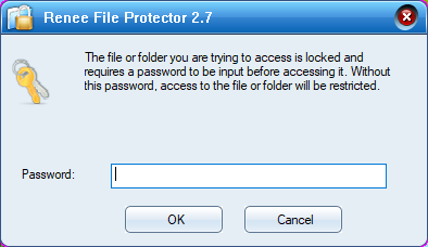 inserire la password per aprire il file zip protetto