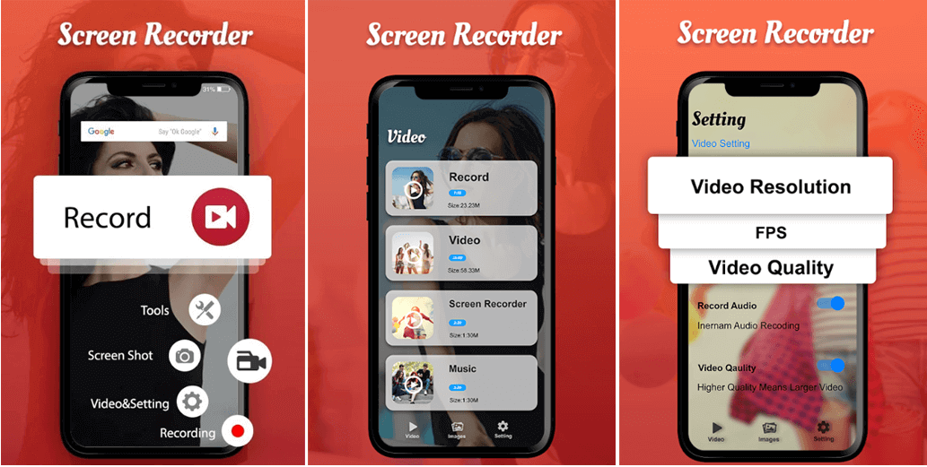 utilizzare screen recorder per catturare video in streaming in Android