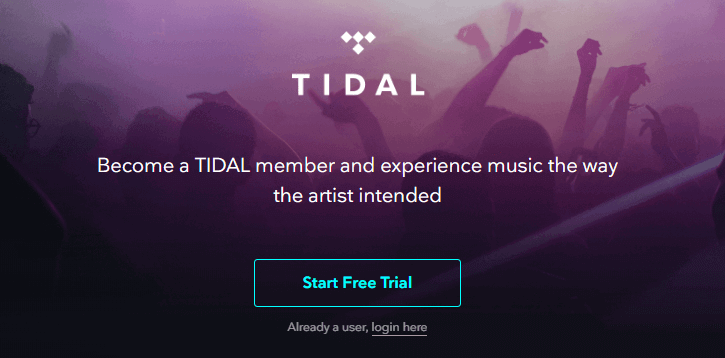 ottenere musica di qualità da tidal