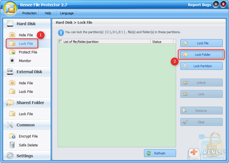 proteggere con password la cartella di windows 10