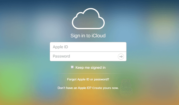 sbloccare il passcode di iphone andare su icloud per rimuovere la password dimenticata di iphone