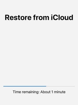 come ripristinare l'iphone dal backup di icloud