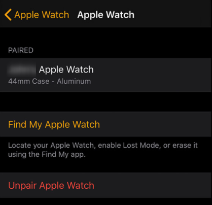 come trovare il mio apple watch su iphone