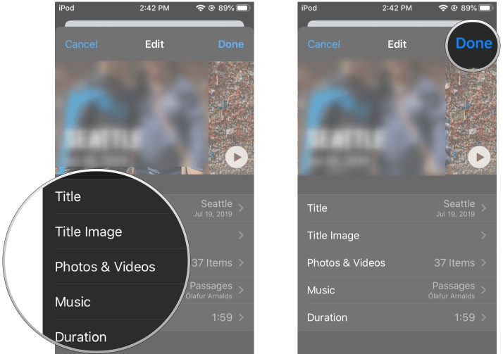 controllare le informazioni sulle foto nelle memorie dell'iPhone