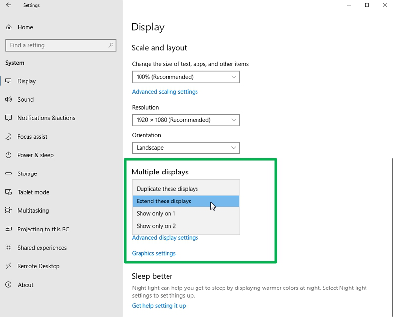 come impostare il doppio schermo