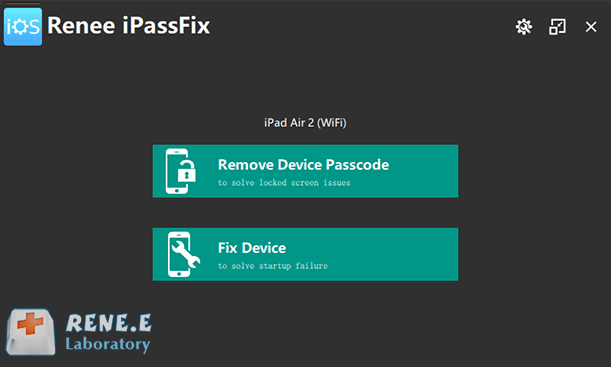 come riparare l'ipad che gira lentamente con renee ipassfix